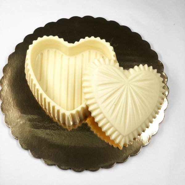 Heart Shaped Jewelry Chocolate Box- 3.5"