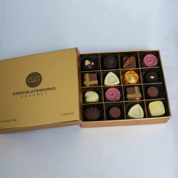 Luxury Gourmet Chocolate Assortment - Box of 16
