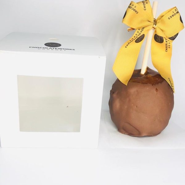 Caramel Apple Dipped in Chocolate